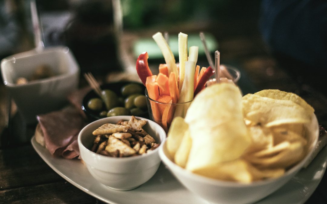 Erfrischungen und Snacks